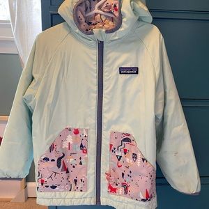 5t reversible Patagonia puff jacket